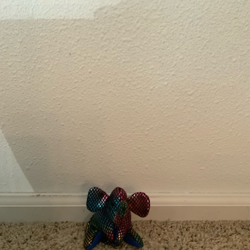 Cute multicolored elephant good for 5-2 year olds